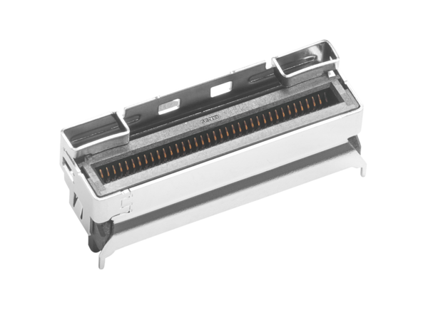 直式，SMT焊脚, 74PIN